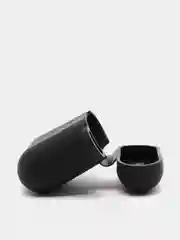 Черный силиконовый чехол для AirPods 1 и AirPods 2