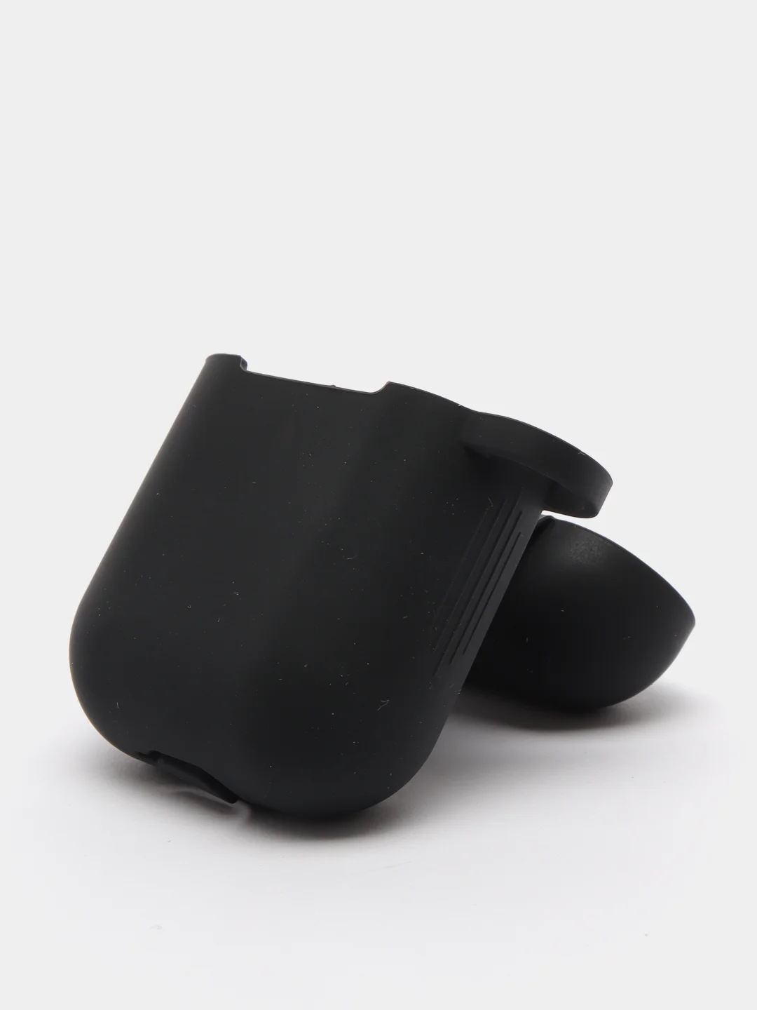 Черный силиконовый чехол для AirPods 1 и AirPods 2