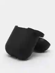 Черный силиконовый чехол для AirPods 1 и AirPods 2