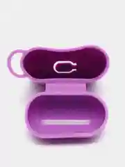 Фиолетовый силиконовый чехол для AirPods 1 и AirPods 2