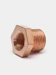 Ввертыш свечи D10 мм. Альфа, скутер (футорка МЕДНЕНАЯ, M14 x h10 x шаг 1.25 мм.)