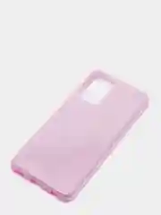 Лавандовый чехол блестящий Samsung Galaxy A02S, A52, A72, накладка c блёстками Самсунг