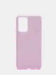 Лавандовый чехол блестящий Samsung Galaxy A02S, A52, A72, накладка c блёстками Самсунг