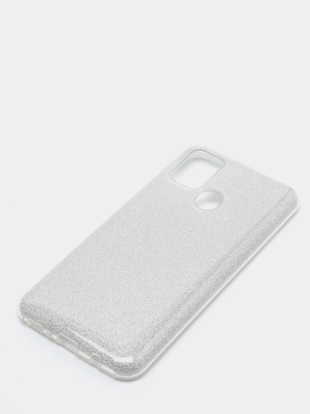 Розовый чехол блестящий Samsung Galaxy M20, M21, M30s, M31, M51 накладка c блёстками