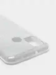 Розовый чехол блестящий Samsung Galaxy M20, M21, M30s, M31, M51 накладка c блёстками