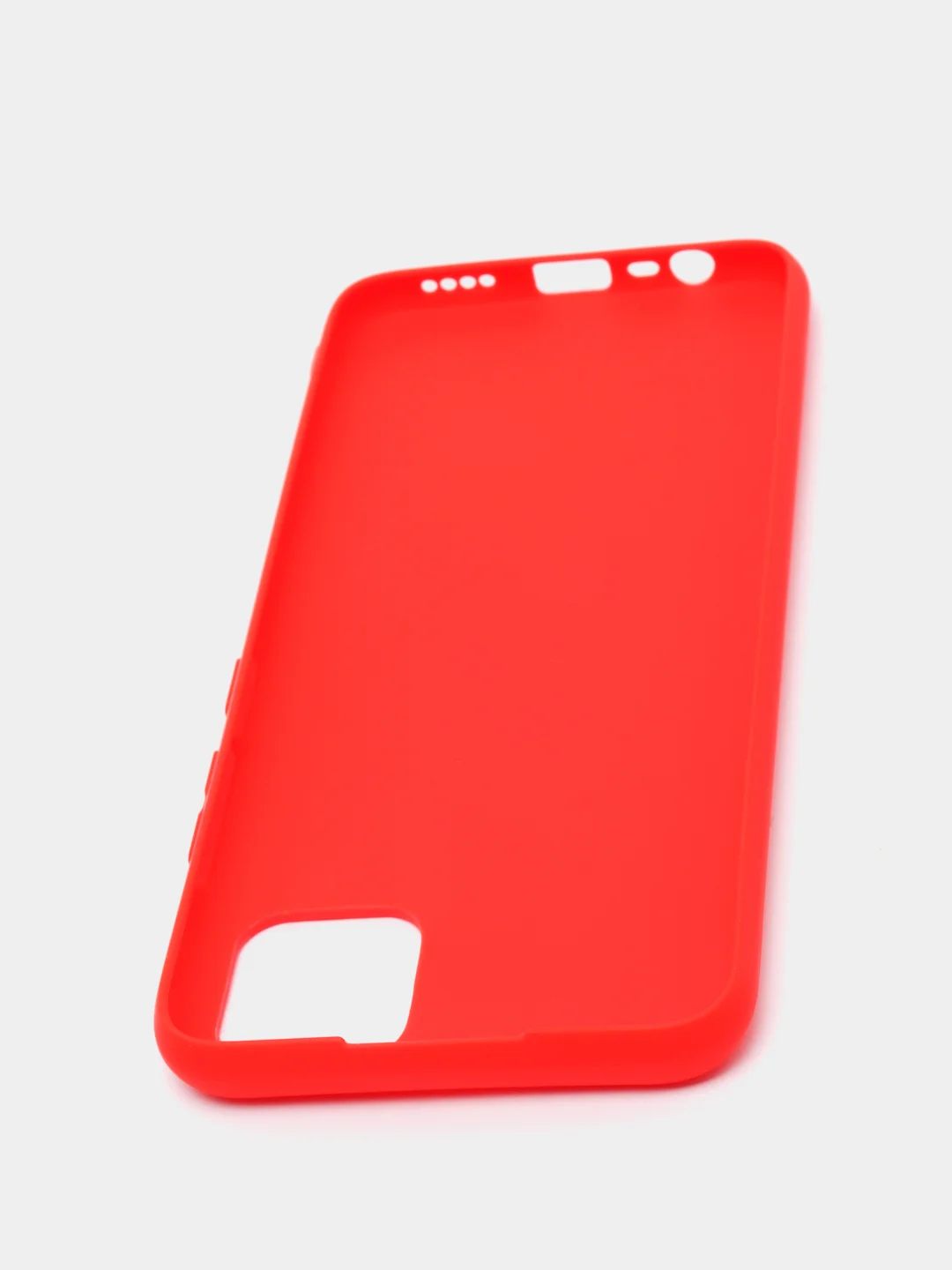 Красный realme C21Y / realme C21 / Realme C11 (2021) / C11 (2020) чехол матовый