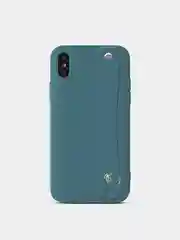 Синий чехол силиконовый на Iphone