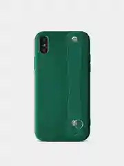 Зеленый чехол силиконовый на Iphone