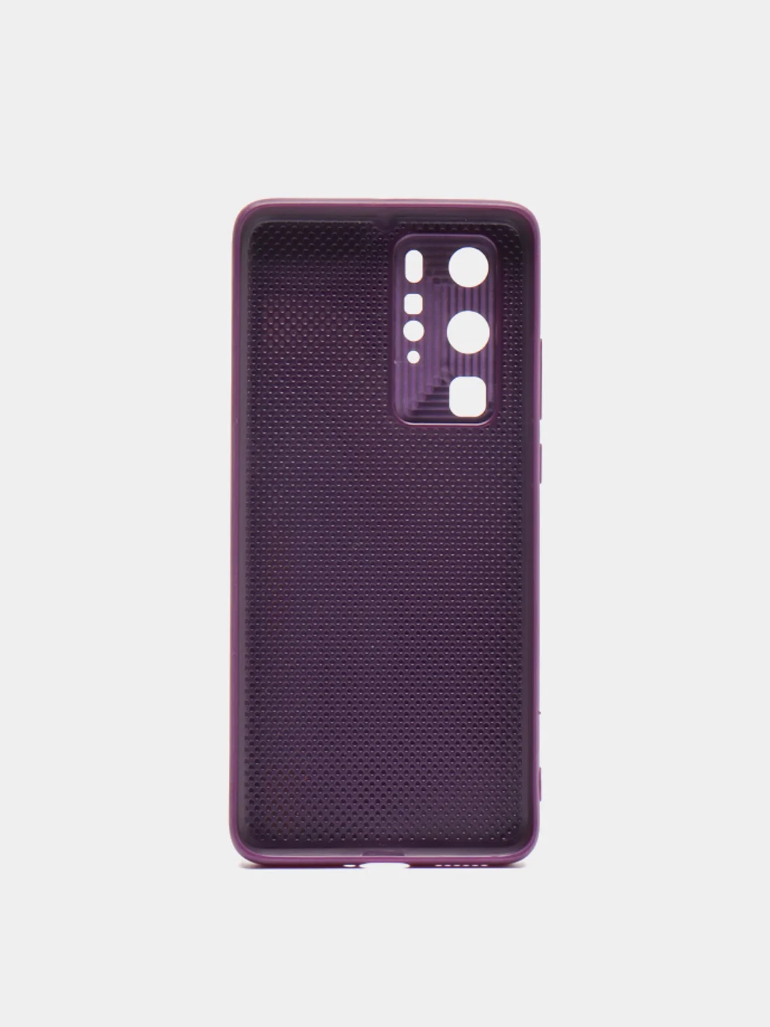 Фиолетовый чехол на Huawei P40 Pro из эко кожи, mobios