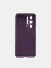 Фиолетовый чехол на Huawei P40 Pro из эко кожи, mobios
