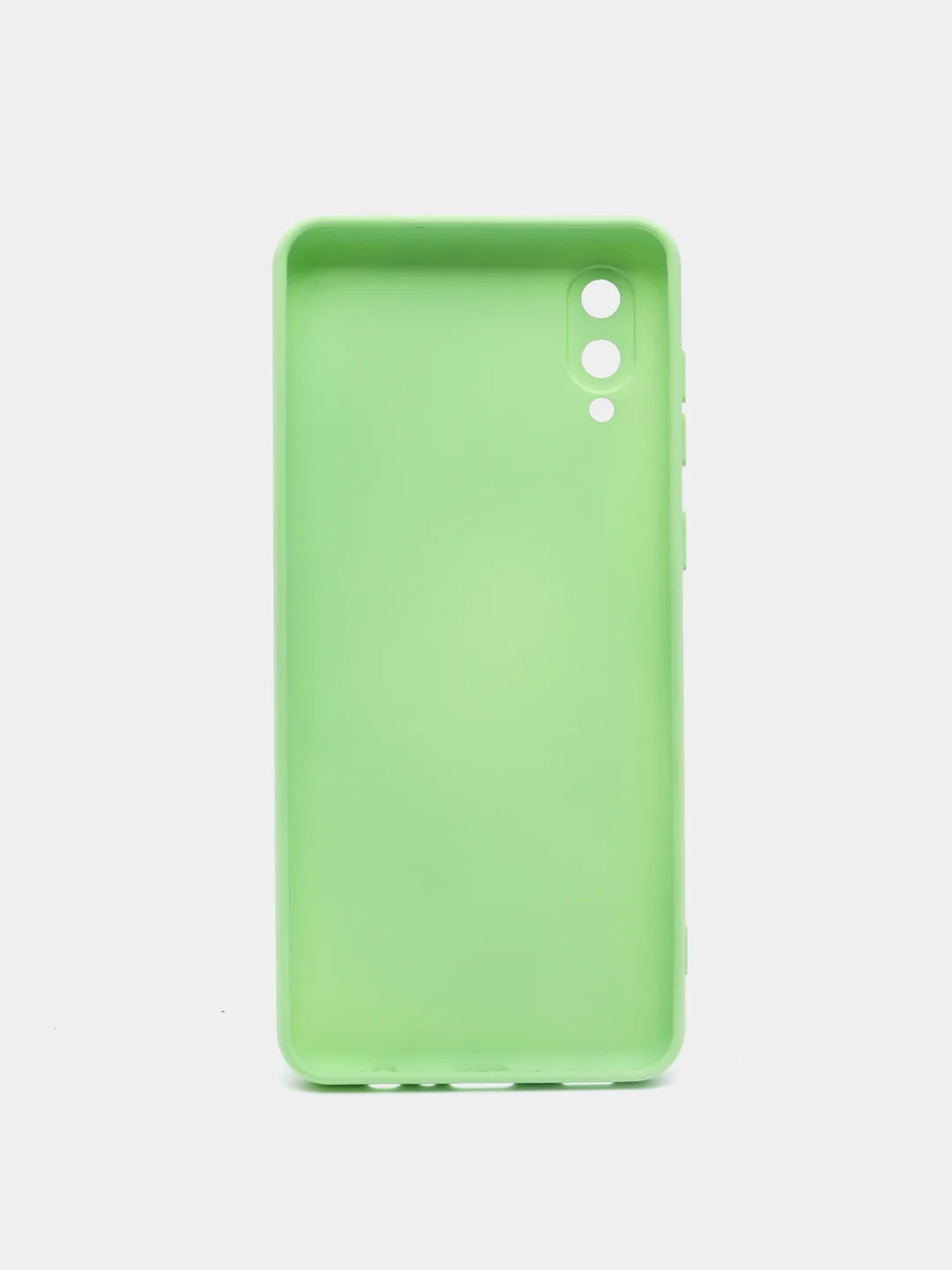 Лайм чехол Samsung Galaxy A02, силиконовый, рифленый
