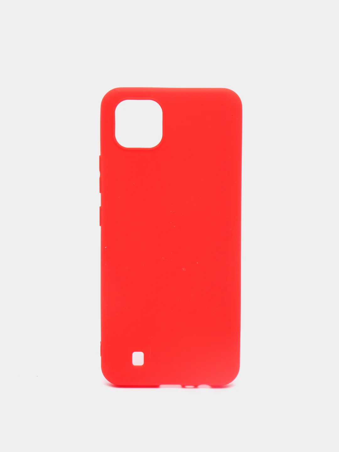Красный realme C21Y / realme C21 / Realme C11 (2021) / C11 (2020) чехол матовый