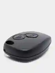 Черный ключ авто корпус брелок 2 кн Renault Lada Рено Nissan Megane Duster Logan Лада Laguna Clio
