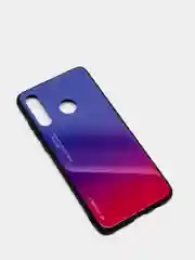 Темно-синий градиентный чехол из закалённого стекла для Honor Huawei 8A,8X,9X,10I,10LITE,P20,P30,8S,Y5