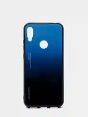Синий градиентный чехол из закалённого стекла для Honor Huawei 8A,8X,9X,10I,10LITE,P20,P30,8S,Y5