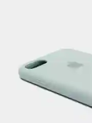 Серый силиконовый чехол для Айфон 6/6s, 7/8, 7+/8+, X/Xs, Xr, 11, 11Pro, 11ProMax
