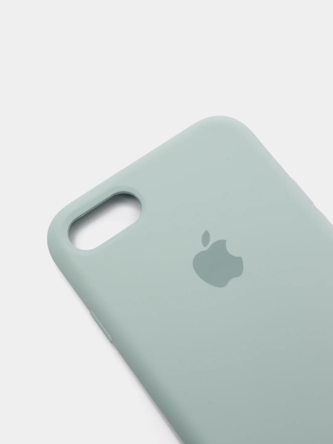 Серый силиконовый чехол для Айфон 6/6s, 7/8, 7+/8+, X/Xs, Xr, 11, 11Pro, 11ProMax