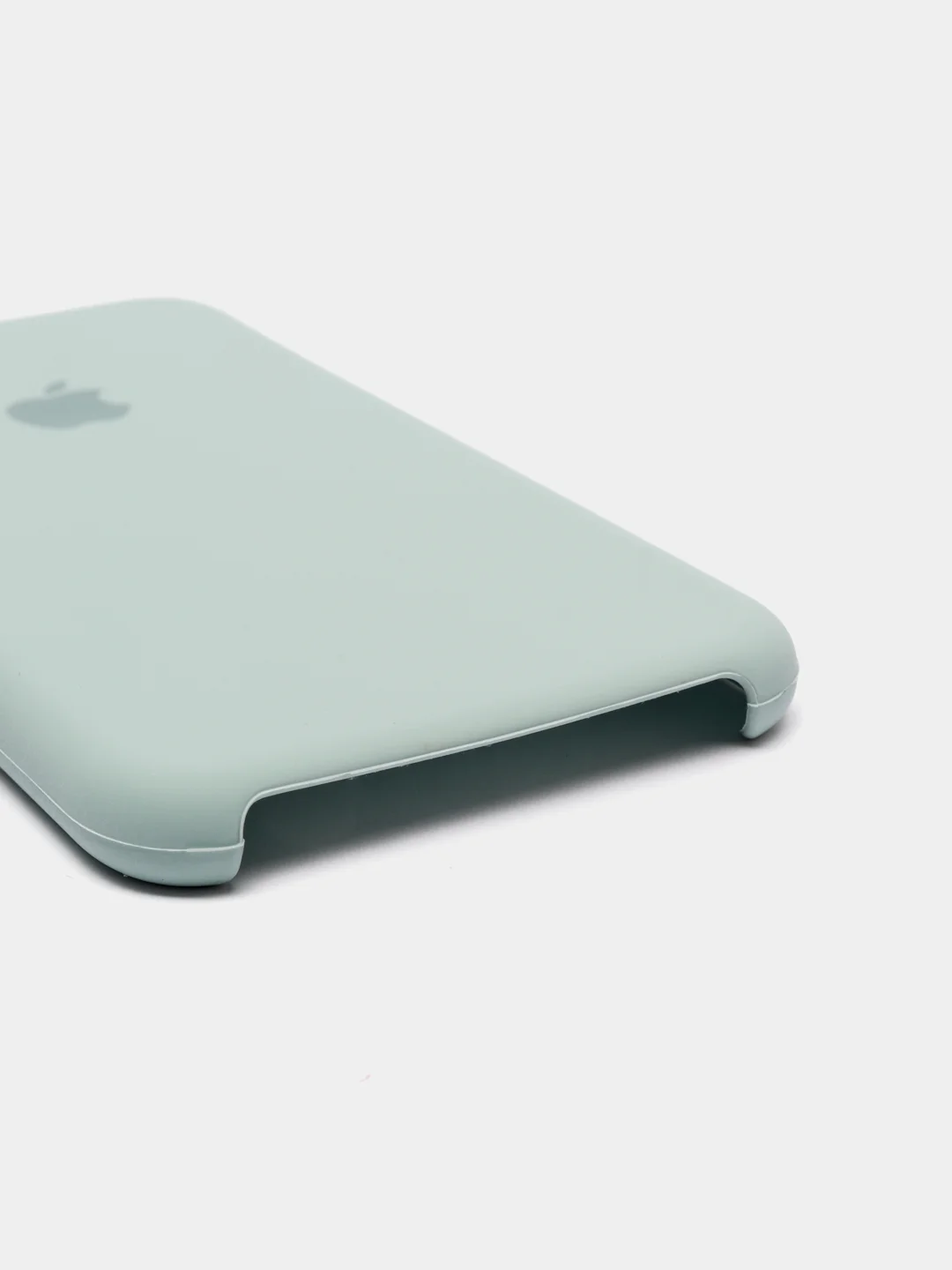 Серый силиконовый чехол для Айфон 6/6s, 7/8, 7+/8+, X/Xs, Xr, 11, 11Pro, 11ProMax