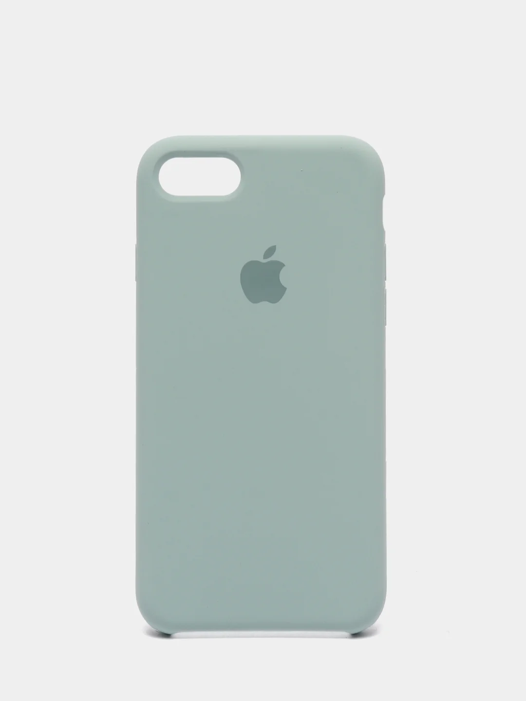 Серый силиконовый чехол для Айфон 6/6s, 7/8, 7+/8+, X/Xs, Xr, 11, 11Pro, 11ProMax