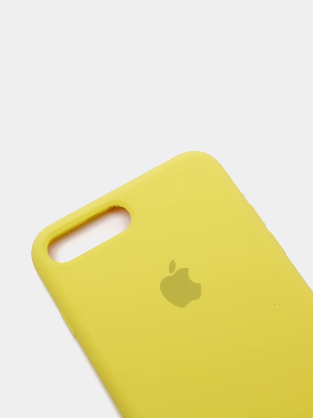 Желтый силиконовый чехол для Айфон 6/6s, 7/8, 7+/8+, X/Xs, Xr, 11, 11Pro, 11ProMax