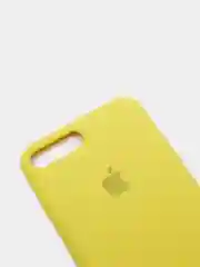 Желтый силиконовый чехол для Айфон 6/6s, 7/8, 7+/8+, X/Xs, Xr, 11, 11Pro, 11ProMax