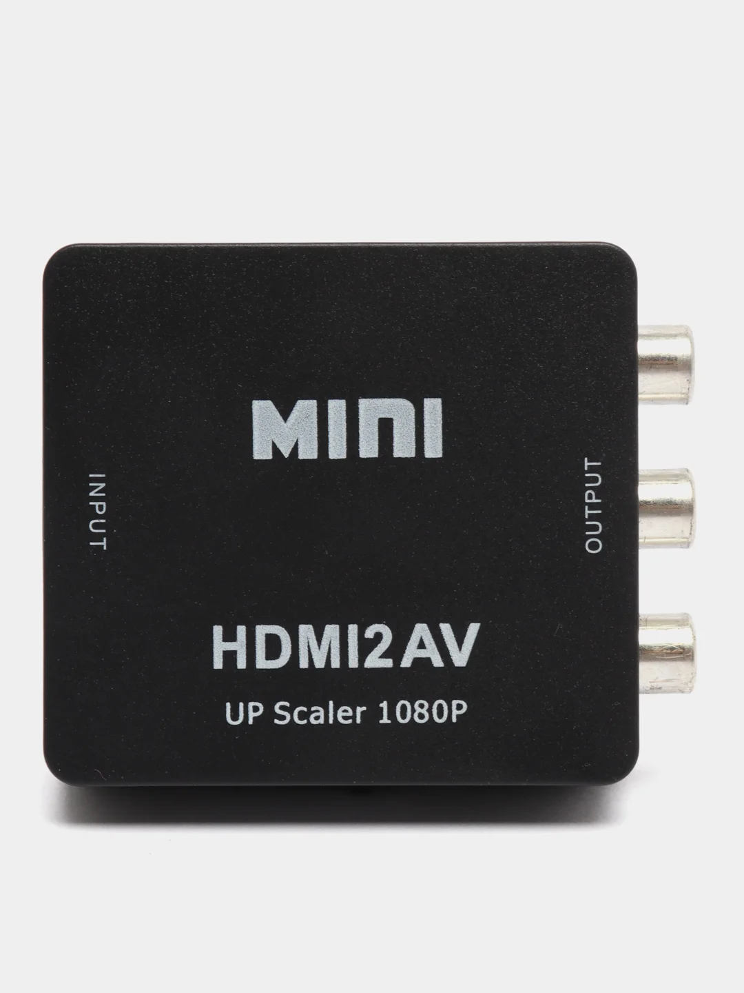 Черный переходник, Конвертер из HDMI в 3RCA (тюльпаны)