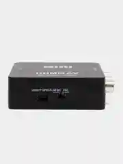 Черный переходник, Конвертер из HDMI в 3RCA (тюльпаны)