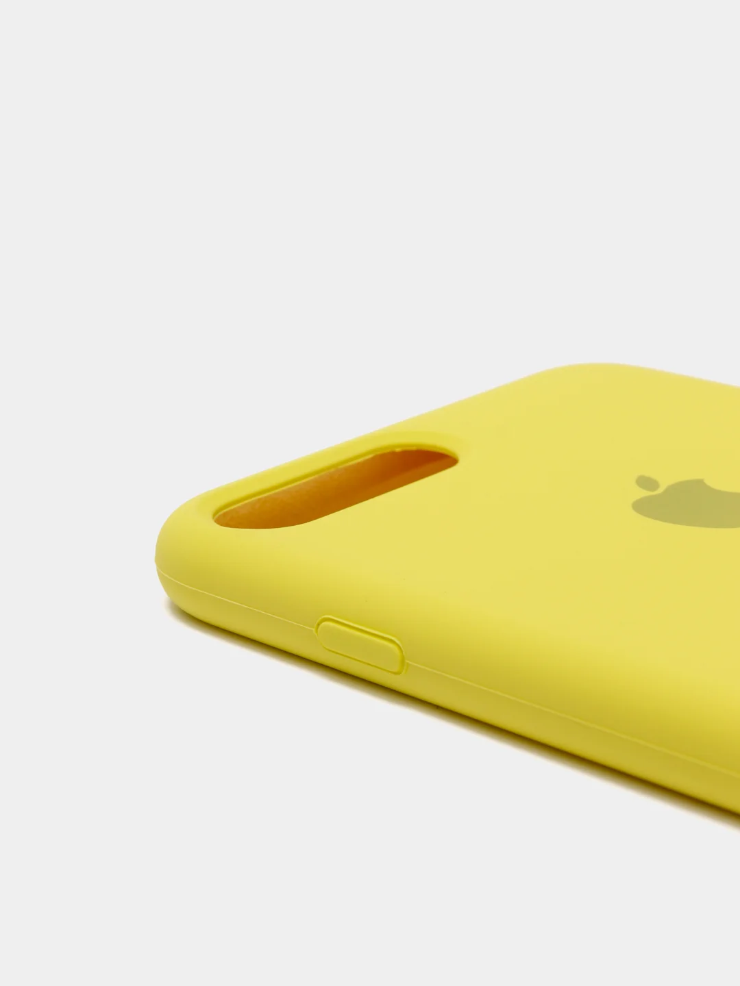 Желтый силиконовый чехол для Айфон 6/6s, 7/8, 7+/8+, X/Xs, Xr, 11, 11Pro, 11ProMax