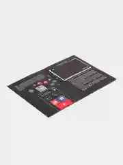 Черный умная визитка Айдот с NFC и QR-кодом