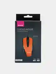Оранжевый проводная мышь Olmio CM-07