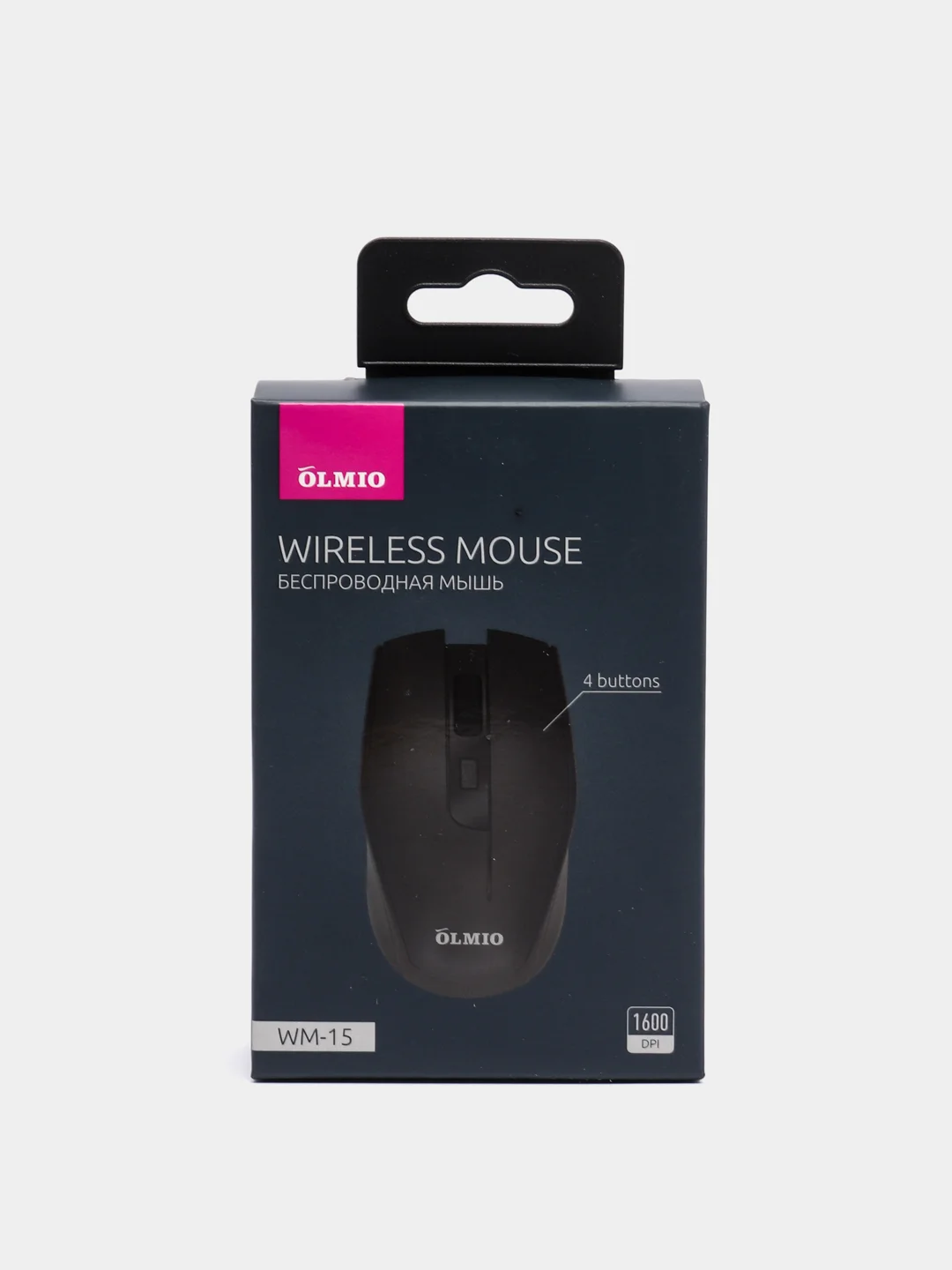 Черный беспроводная мышь Olmio WM-15