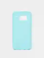 Бирюзовый силиконовый усиленный чехол SamsungS7/Самсунг S7,противоударный,силикон