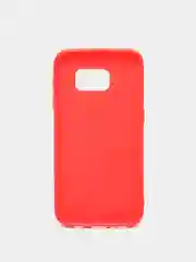 Алый силиконовый усиленный чехол SamsungS7/Самсунг S7,противоударный,силикон