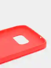 Алый силиконовый усиленный чехол SamsungS7/Самсунг S7,противоударный,силикон