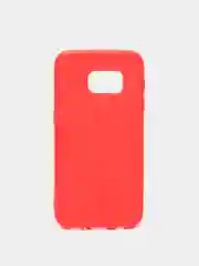 Алый силиконовый усиленный чехол SamsungS7/Самсунг S7,противоударный,силикон
