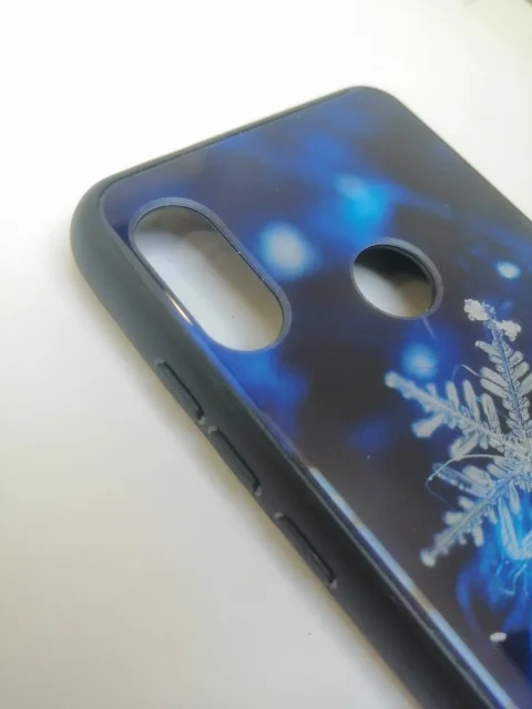 Пластиковый усиленный чехол с рисунком для Redmi 6 pro