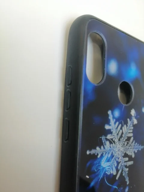 Пластиковый усиленный чехол с рисунком для Redmi 6 pro
