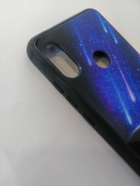 Пластиковый усиленный чехол с рисунком для Redmi 6 pro