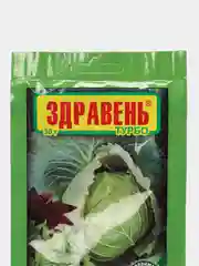 Удобрение для капусты и зеленых культур Здравень турбо, 30 г
