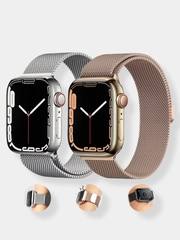 Ремешок Apple Watch 38 /40 /41, 42 /44 /45 мм миланское плетение (миланская петля)