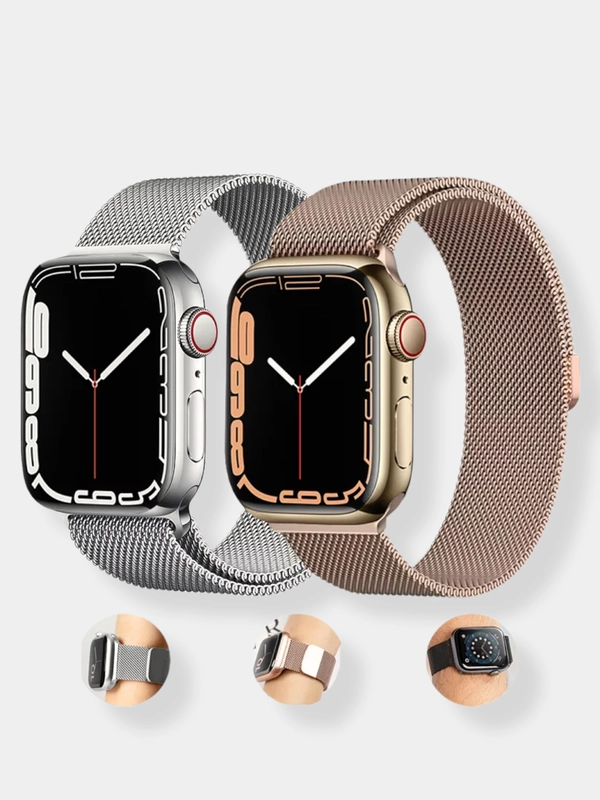 Ремешок Apple Watch 38 /40 /41, 42 /44 /45 мм миланское плетение (миланская петля)