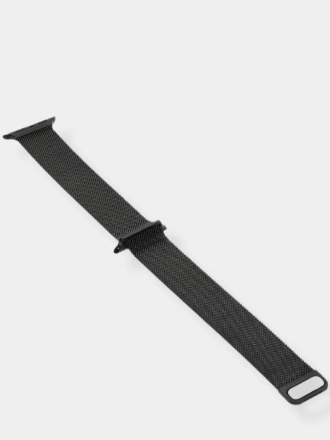 Черный ремешок Apple Watch 38 /40 /41, 42 /44 /45 мм миланское плетение (миланская петля)
