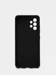 Черный чехол для Samsung A32 4G цветной матовый