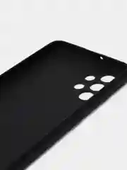 Черный чехол для Samsung A32 4G цветной матовый