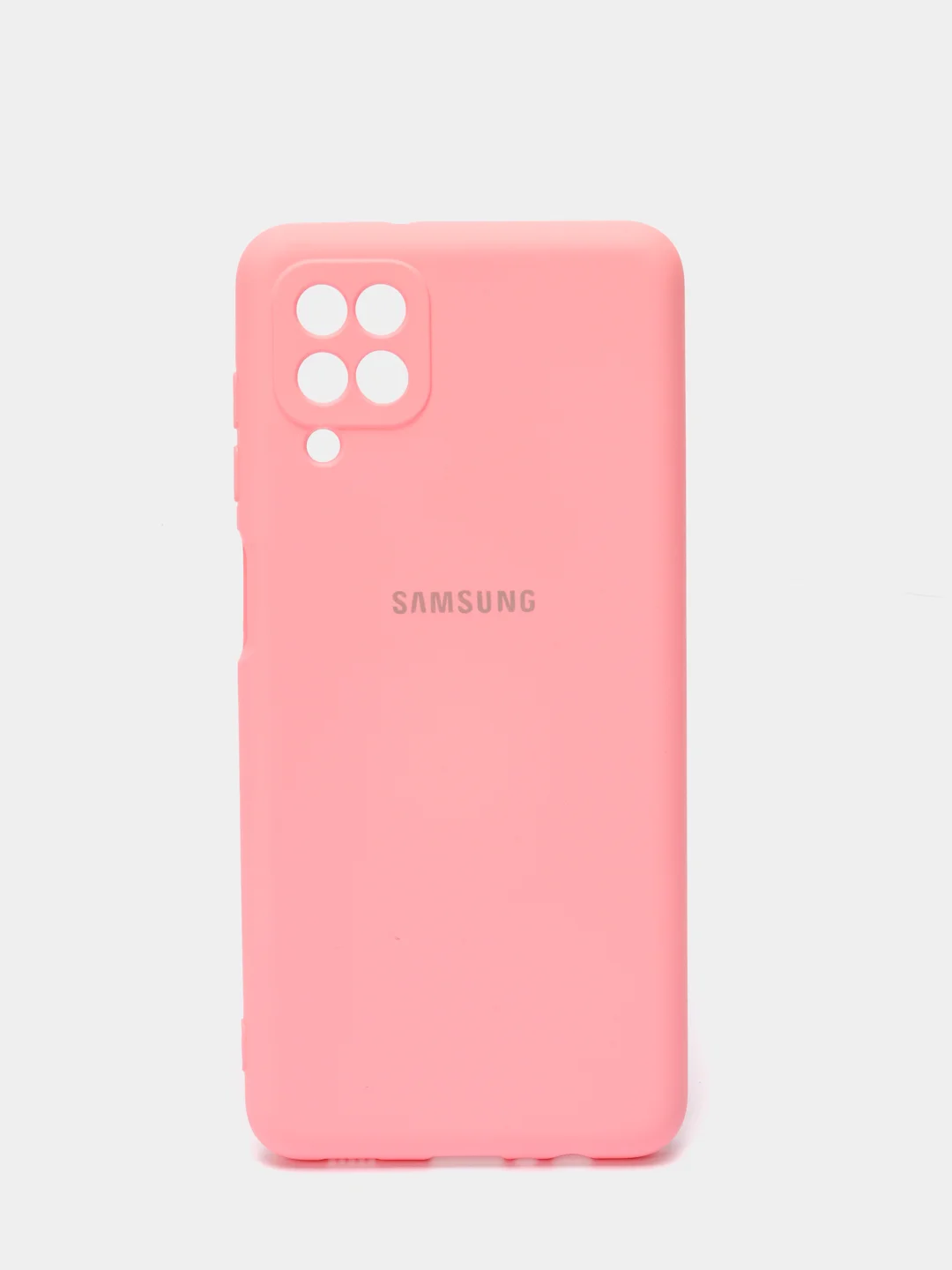 Розовый чехол для Samsung A12, M12, Самсунг А12, М12