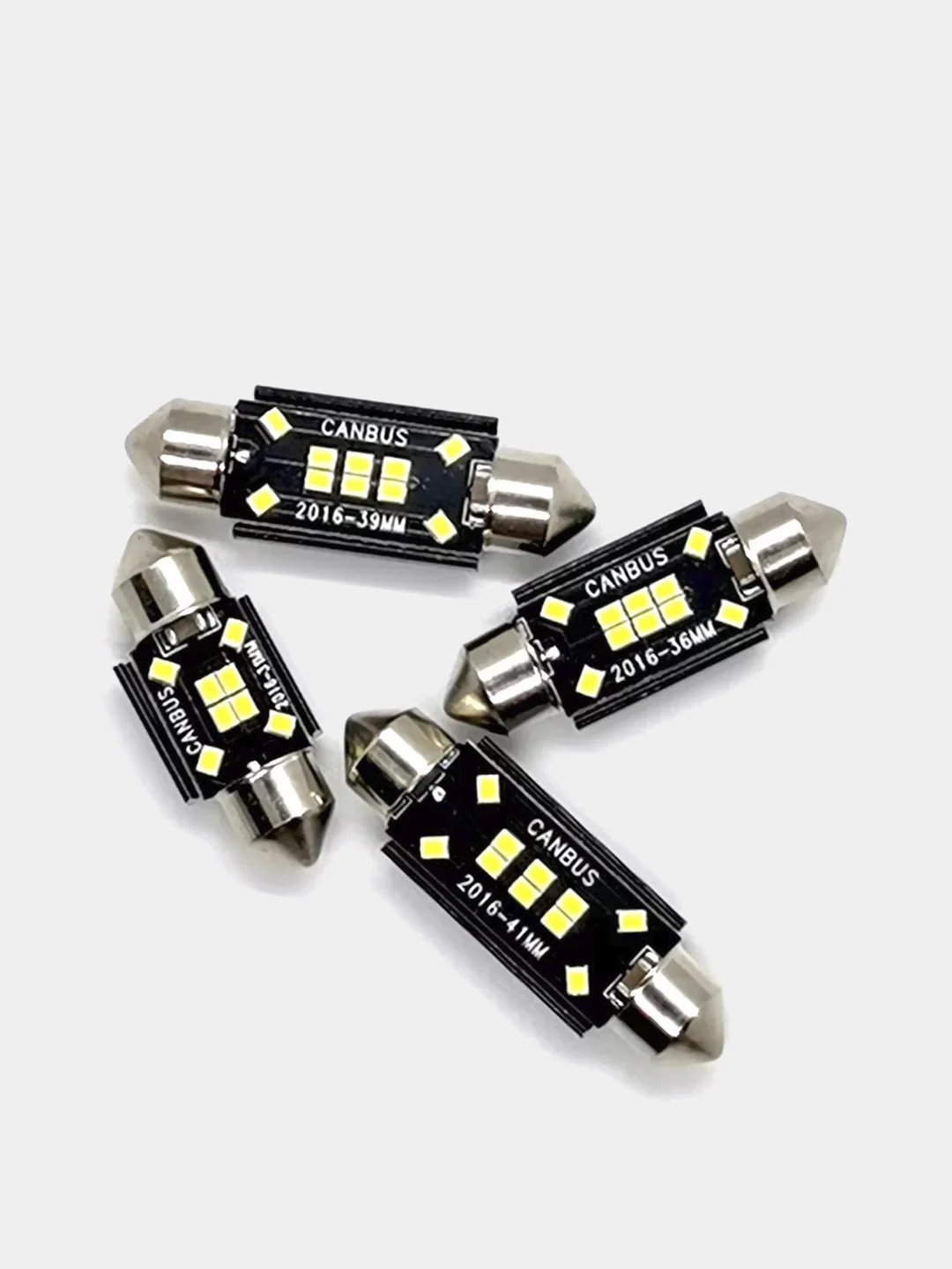 Белый автомобильная светодиодная LED лампа, C5W, C10W, canbus для подцветки  автомобиля