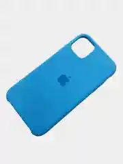 Голубой чехол Silicone case для iphone 11 pro, 11 pro max
