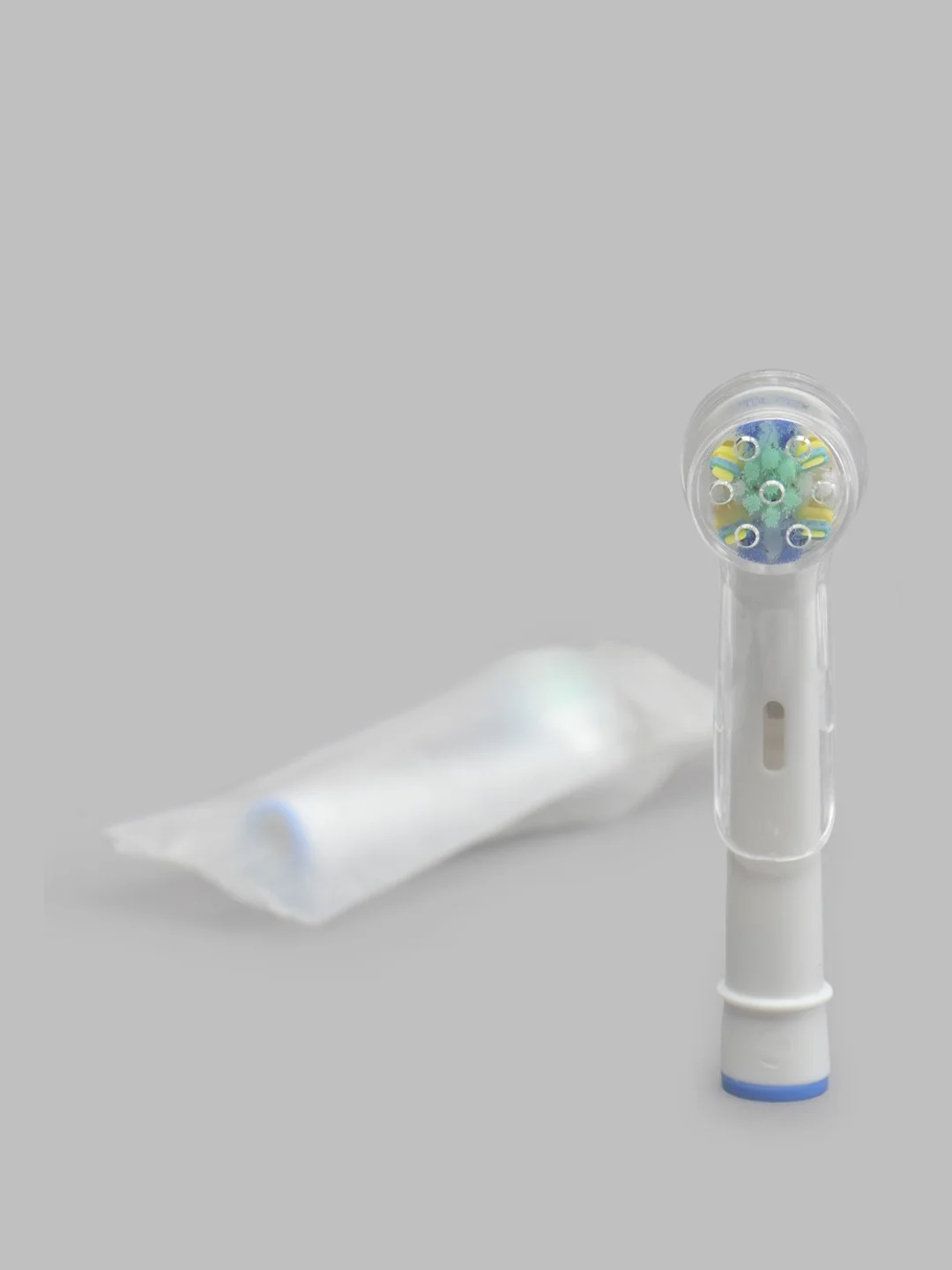 Желтый насадка для электрической зубной щетки Oral B Braun CS MEDICA 484 485 B.well 810 820 и др