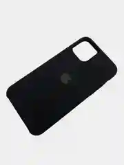 Черный чехол Silicone case для iphone 11 pro, 11 pro max
