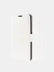 Белый чехол-книжка Xiaomi Redmi 8 с магнитной застежкой и визитницей